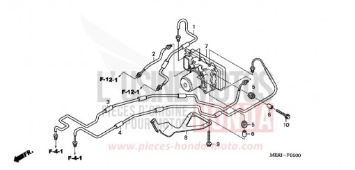 MODULATEUR ABS CBF600NA4 de 2004